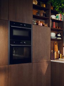 compact oven and oven combined with Seamless Combination in Anthracite Grey 