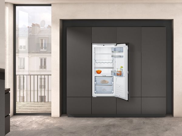 built-in fridge