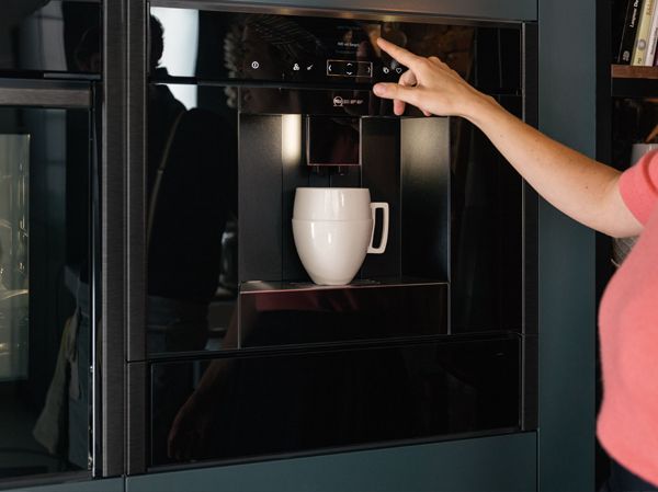 built-in fully automatic coffee machine