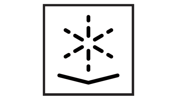 Zeichen für Klarspüler Symbol
