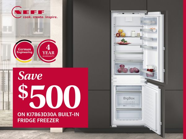 NEFF Cooling Promotion Banner