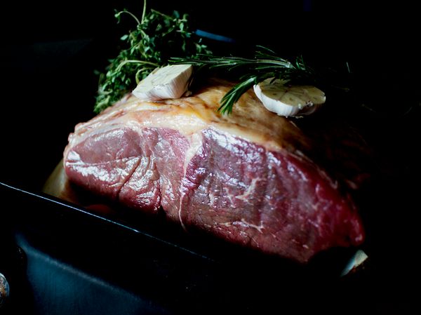 Joint of Wagyu Beef ready to be cooked