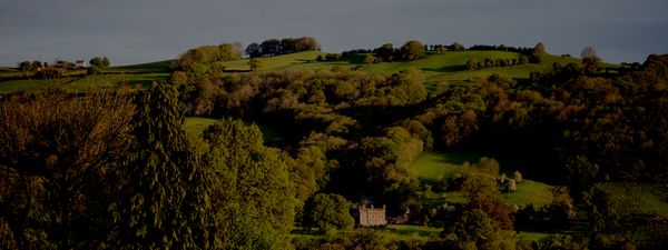 Abermule natural landscape