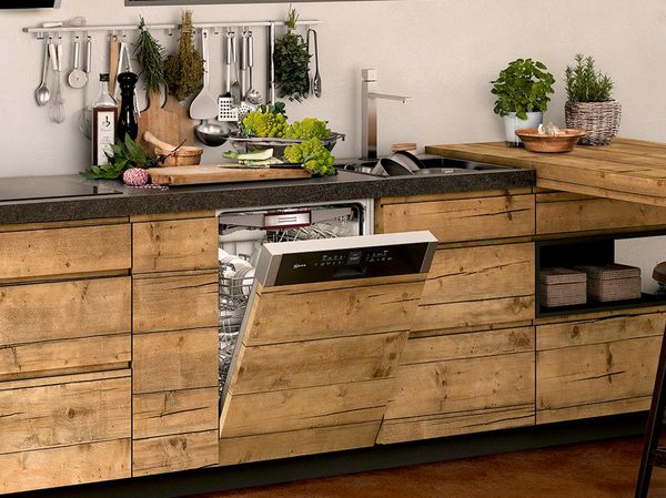 Compact appliances save a lot of space in one-person kitchens 