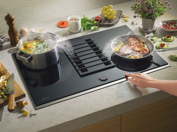 Two in one - our Vented Cooktops