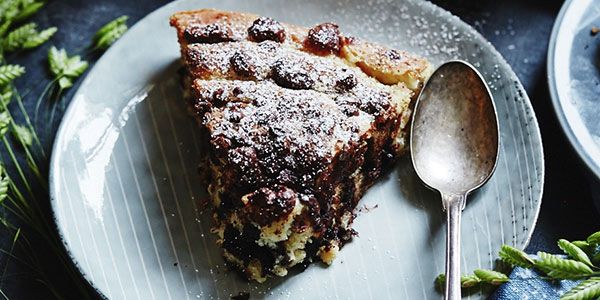 Cake met chocoladeswirl
