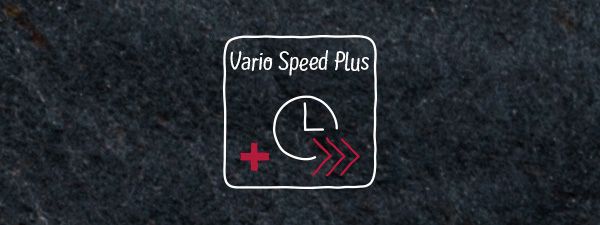 Vario Speed Plus verkürzt die Dauer der Spülprogramme