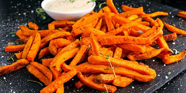 Zoete aardappelfriet