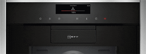 Backofen Displays