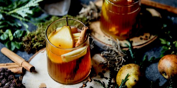Witte glühwein