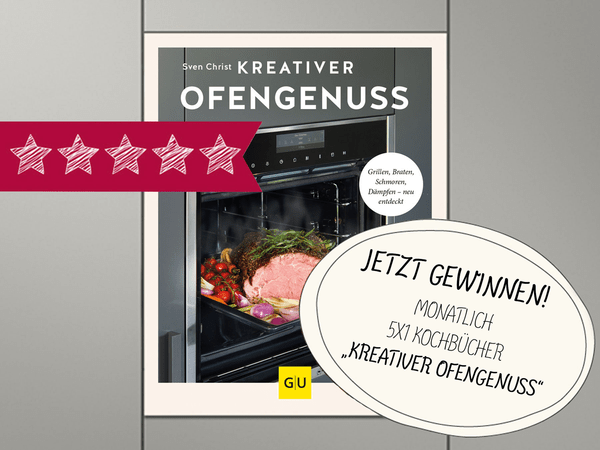 Neff Produkt bewerten - Kochbuch "Kreativer Ofengenuss" gewinnen