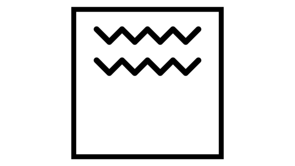 Symbol for grill, full overflate