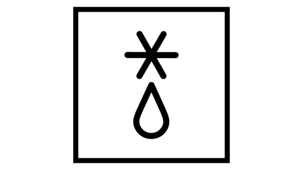 Defrosting symbol graphic