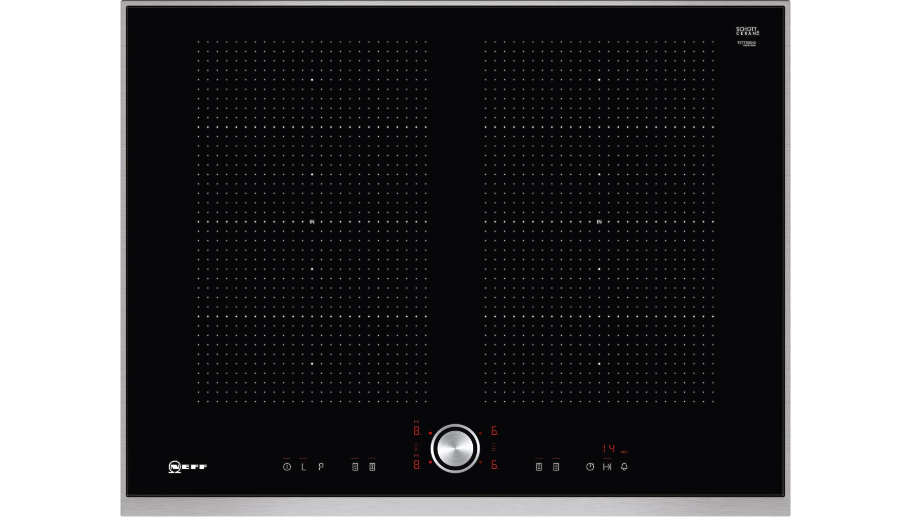 Neff PRODUKTE Kochfelder Autarke ElektroKochfelder mit Induktion
