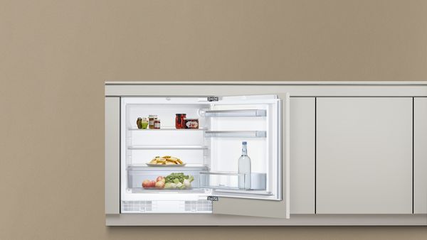Unterbau-Kühlschrank unter Arbeitsplatte integriert
