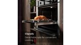 N 90 Built-in compact oven with added steam and microwave function 60 x 45 cm Stainless steel C28QT27N0 C28QT27N0-5