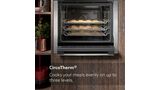 N 50 Built-in oven with added steam function 60 x 60 cm Graphite-Grey B5AVM7AG0A B5AVM7AG0A-7