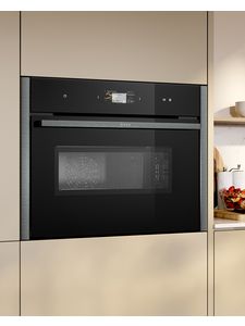 Neff microwave built into neutral cabinet