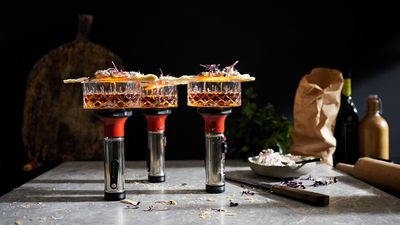 Cocktail Americano cu finger food