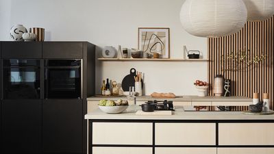 A Japandi style kitchen that embraces minimalism and simplicity
