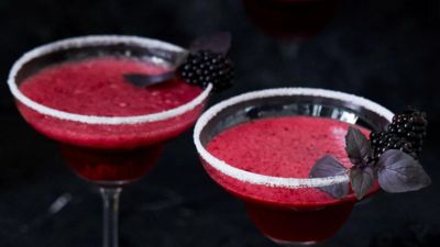 Halloween Blackberries Margarita