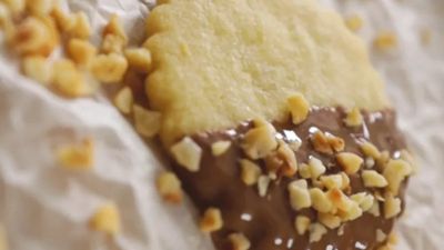 Chocolate Dipped Shortbread