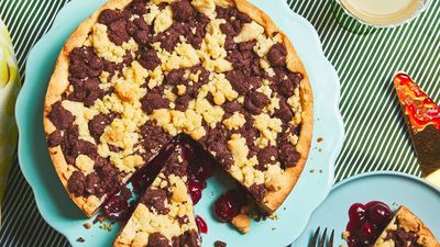 German Sour Cherry Streusel