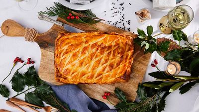 Salmon and Lobster Wellington