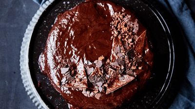 Himmelsk chokoladekage