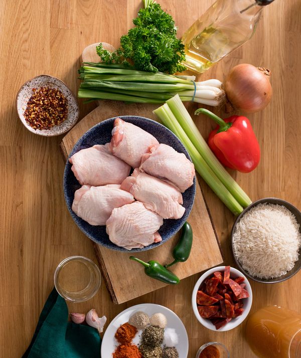 Martedì grasso: pollo Cajun con riso alle verdure