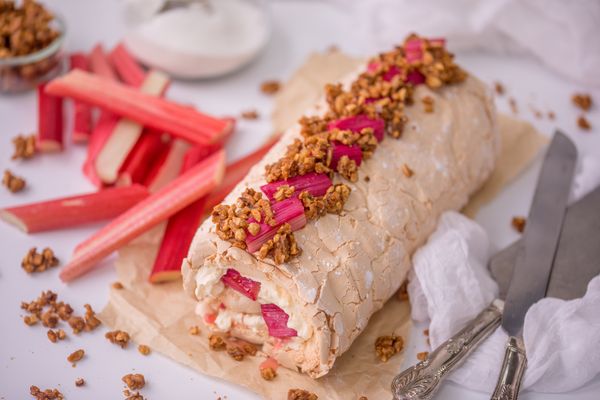 Rhubard Roulade