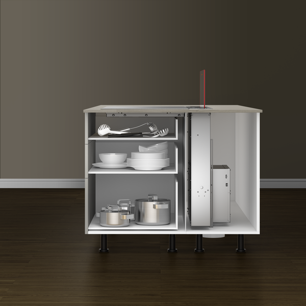 Dunstabzug in Kücheninsel nachrüsten: Variabel und Flexibel