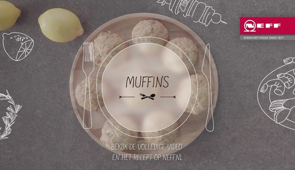 Recept voor muffins