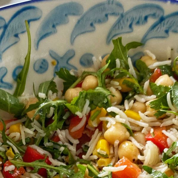 Chickpea Rice Salad