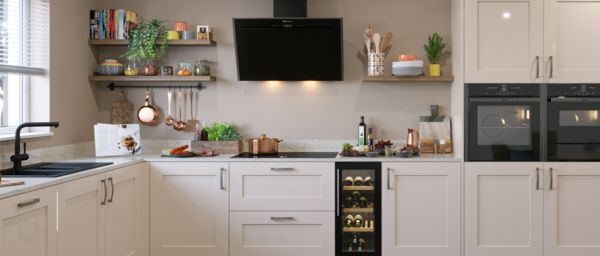 Cream kitchen featuring NEFF built-in appliances