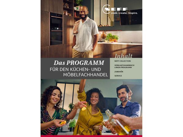 Das Programm für den Küchen- und Möbelfachhandel 2022/2023