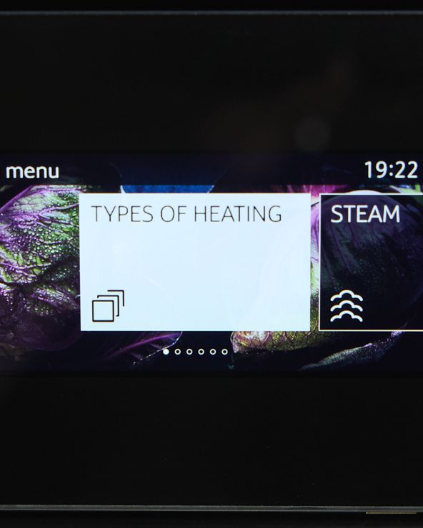 Display digitale del forno NEFF