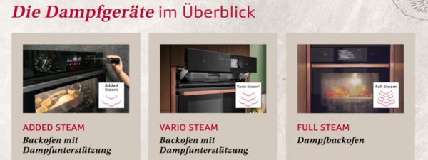 Full Steam oder Vario Steam? Was ist der Unterschied?