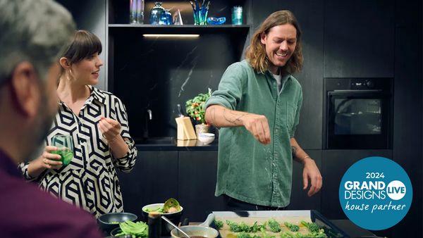 People cooking in kitchen