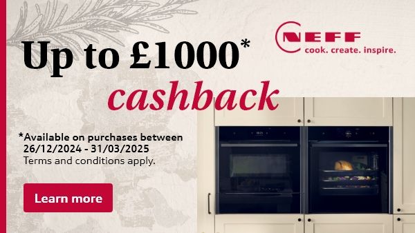 Neff up to 1000 cashback promotion