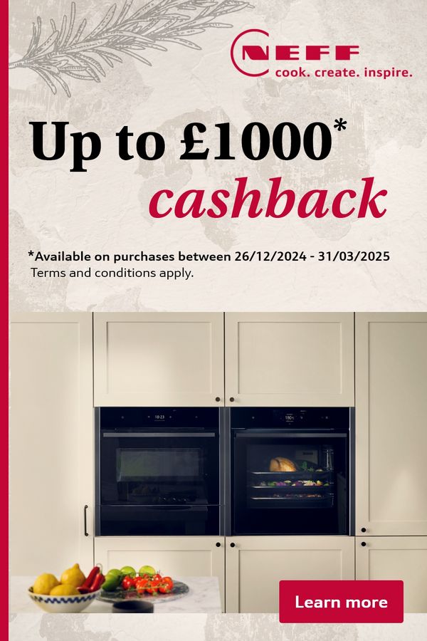 Kitchen cashback promotion details