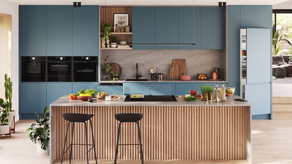 Blue Kitchen Design