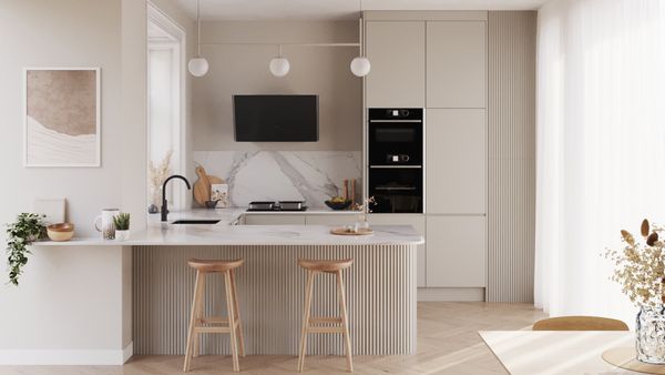 Small Neutral kitchen design