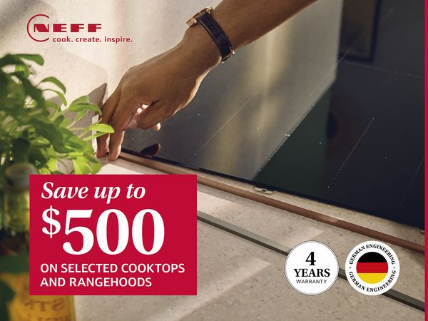 NEFF Choice recommened oven Promotions