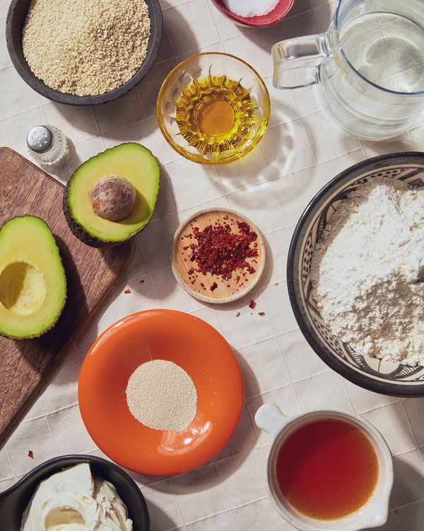 Zutaten für Simits.