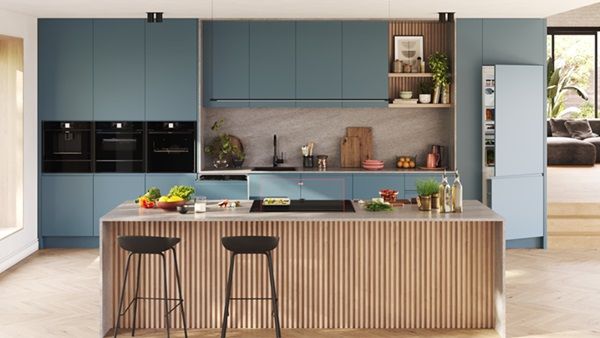 Bright and open kitchen with multiple NEFF appliances