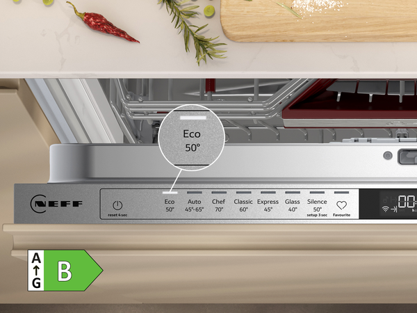 Offener vollintegrierter Geschirrspüler S157ZCX01E