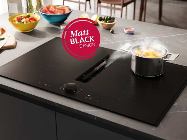 Kochfeld Matt Schwarz
