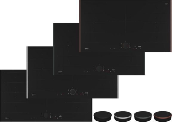 Flex Design - austauschbare Lisenen und Griffe in 4 verschiedenen Farben