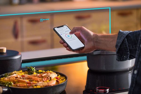 Steuerung der Beleuchtung per NEFF Hausgeräte App